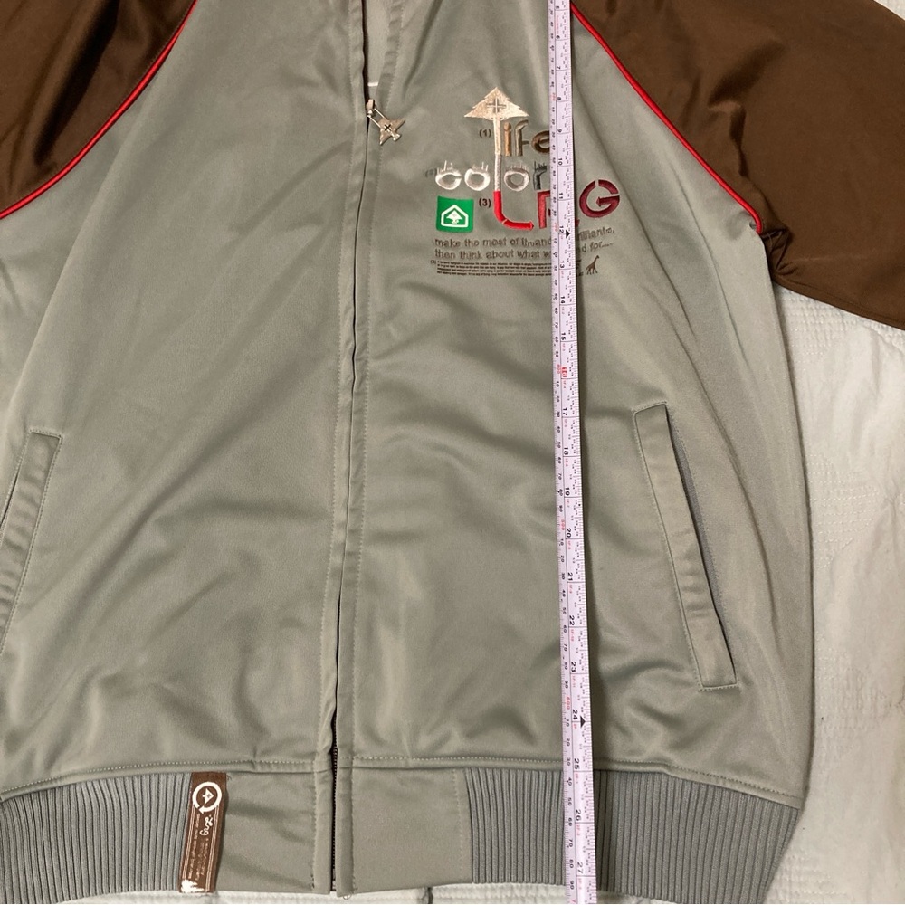 Lifted Research Group 1947 Life Colors Vintage Track Jacket Large LRG Rare - Picture 13 of 16